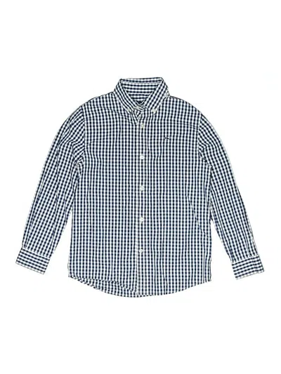 Pre-owned Vineyard Vines Kids' Long Sleeve Button Down Shirt In Blue