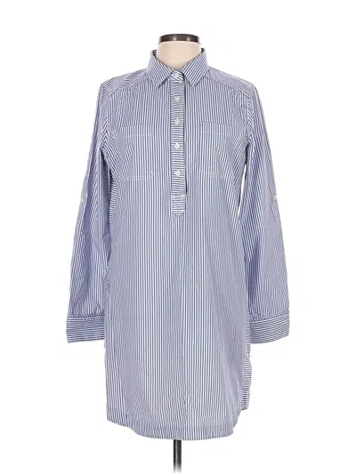 Pre-owned Vineyard Vines Long Sleeve Button Down Shirt In Blue