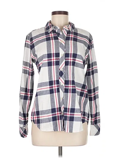 Pre-owned Vineyard Vines Long Sleeve Button Down Shirt In Gray