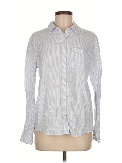 Pre-owned Vineyard Vines Long Sleeve Button Down Shirt In Gray