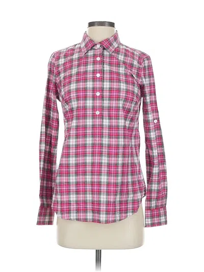 Pre-owned Vineyard Vines Long Sleeve Button Down Shirt In Pink