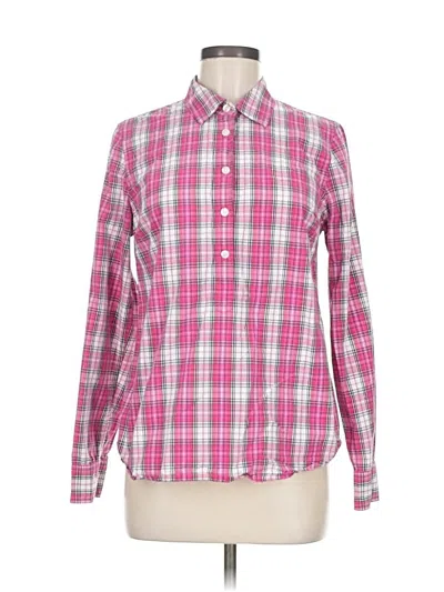 Pre-owned Vineyard Vines Long Sleeve Button Down Shirt In Pink