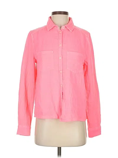 Pre-owned Vineyard Vines Long Sleeve Button Down Shirt In Pink