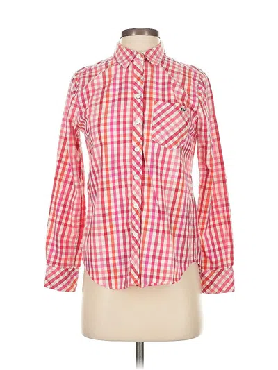 Pre-owned Vineyard Vines Long Sleeve Button Down Shirt In Pink