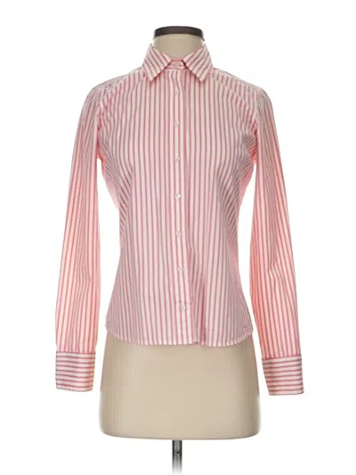 Pre-owned Vineyard Vines Long Sleeve Button Down Shirt In Pink