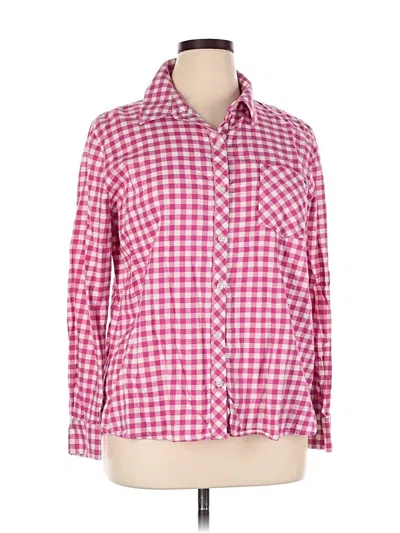 Pre-owned Vineyard Vines Long Sleeve Button Down Shirt In Pink
