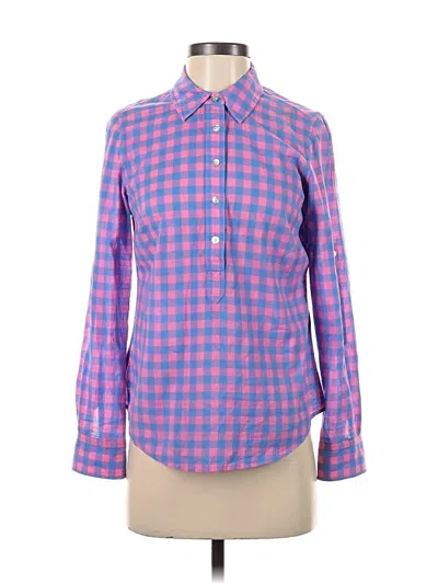 Pre-owned Vineyard Vines Long Sleeve Button Down Shirt In Pink
