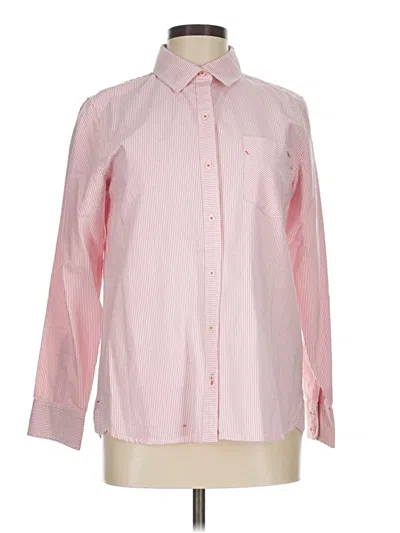 Pre-owned Vineyard Vines Long Sleeve Button Down Shirt In Pink