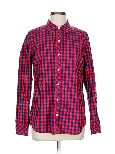 Pre-owned Vineyard Vines Long Sleeve Button Down Shirt In Red