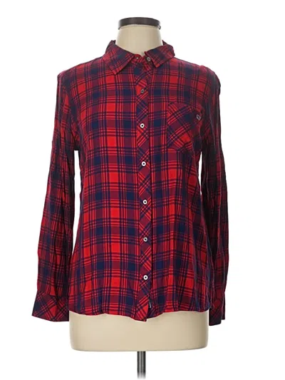 Pre-owned Vineyard Vines Long Sleeve Button Down Shirt In Red