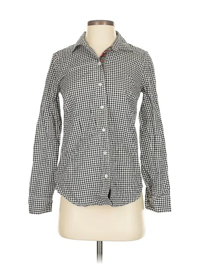 Pre-owned Vineyard Vines Long Sleeve Button Down Shirt In White