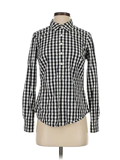 Pre-owned Vineyard Vines Long Sleeve Button Down Shirt In White