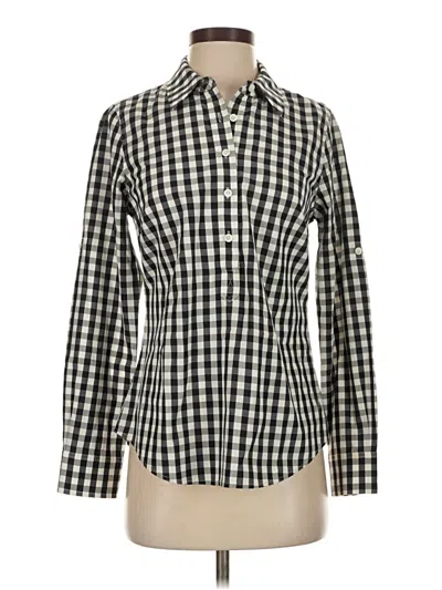 Pre-owned Vineyard Vines Long Sleeve Button Down Shirt In White