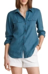 VINEYARD VINES LONG SLEEVE LINEN BUTTON-UP SHIRT