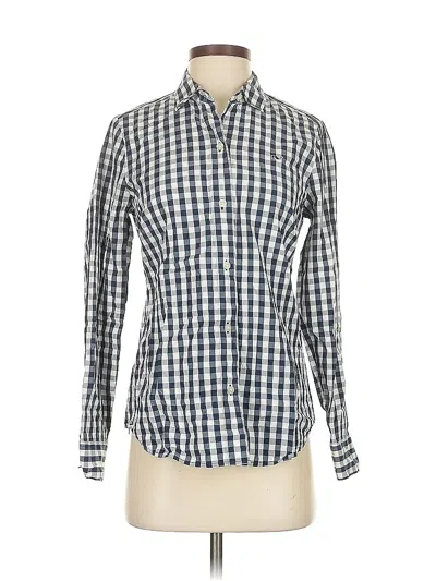 Pre-owned Vineyard Vines Long Sleeve Polo Shirt In Blue