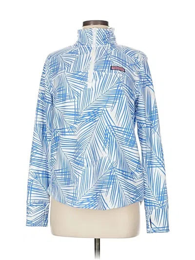 Pre-owned Vineyard Vines Long Sleeve T-shirt In Blue