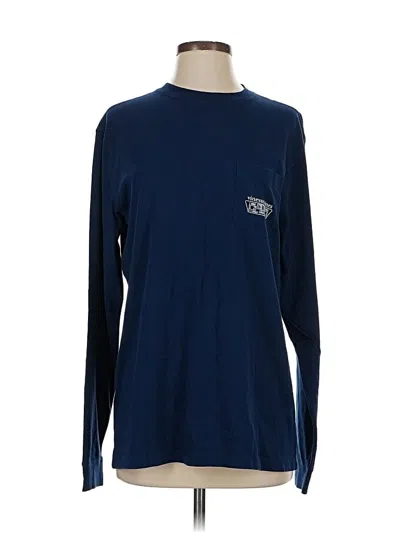 Pre-owned Vineyard Vines Long Sleeve T-shirt In Blue