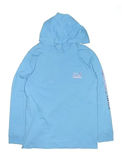 Pre-owned Vineyard Vines Kids' Long Sleeve T-shirt In Blue