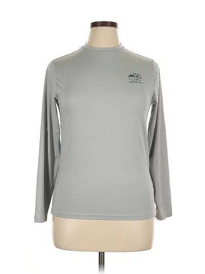Pre-owned Vineyard Vines Long Sleeve T-shirt In Gray