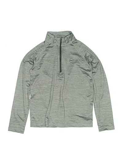 Pre-owned Vineyard Vines Kids' Long Sleeve T-shirt In Gray