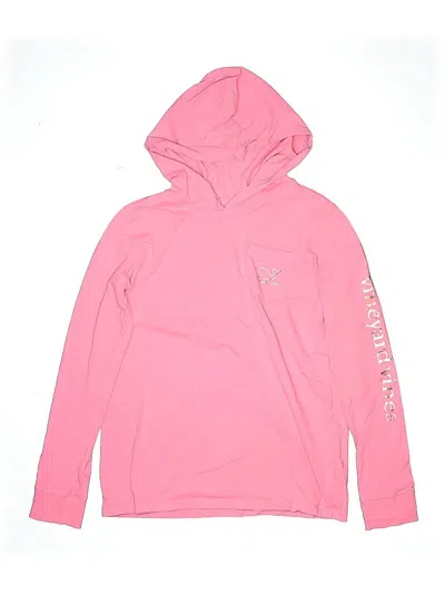 Pre-owned Vineyard Vines Kids' Long Sleeve T-shirt In Pink