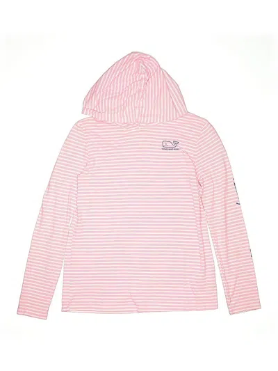 Pre-owned Vineyard Vines Kids' Long Sleeve T-shirt In Pink