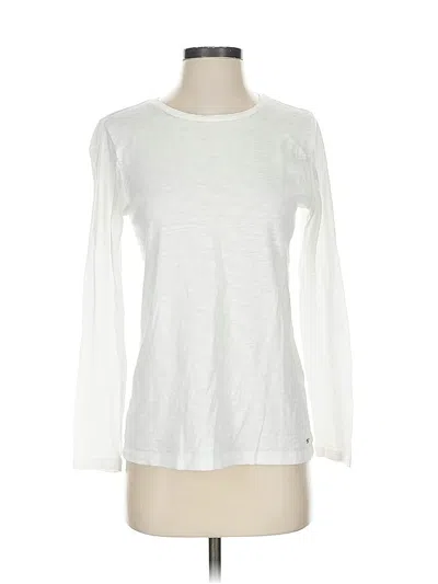 Pre-owned Vineyard Vines Long Sleeve T-shirt In White