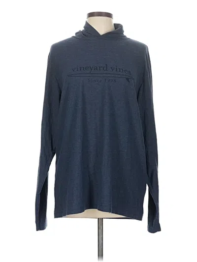 Pre-owned Vineyard Vines Long Sleeve T-shirt In Blue