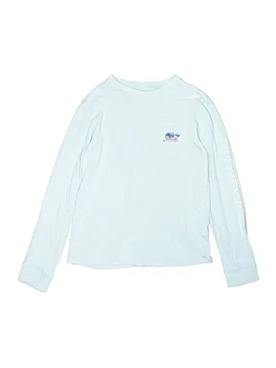 Pre-owned Vineyard Vines Kids' Long Sleeve T-shirt In Blue