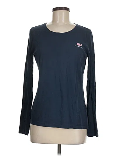 Pre-owned Vineyard Vines Long Sleeve T-shirt In Blue