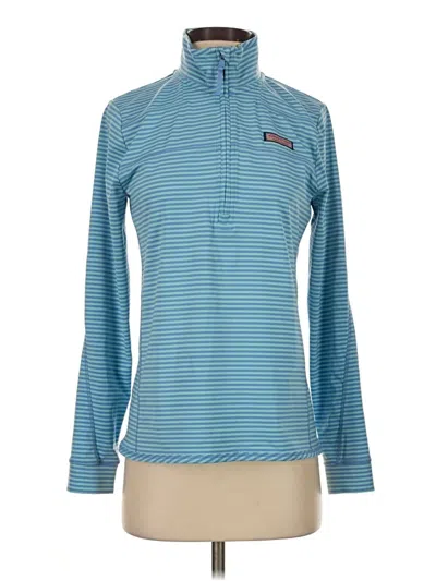 Pre-owned Vineyard Vines Long Sleeve T-shirt In Blue