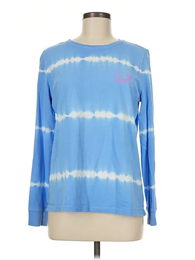 Pre-owned Vineyard Vines Long Sleeve T-shirt In Blue