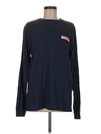 Pre-owned Vineyard Vines Long Sleeve T-shirt In Blue