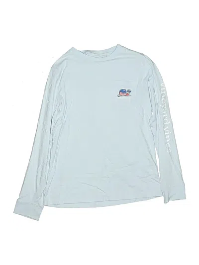 Pre-owned Vineyard Vines Kids' Long Sleeve T-shirt In Blue