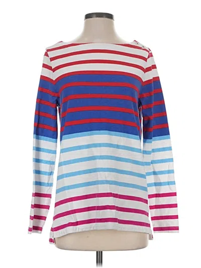 Pre-owned Vineyard Vines Long Sleeve T-shirt In Blue