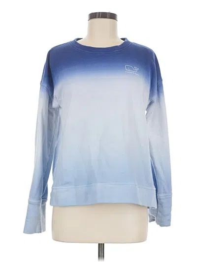 Pre-owned Vineyard Vines Long Sleeve T-shirt In Blue