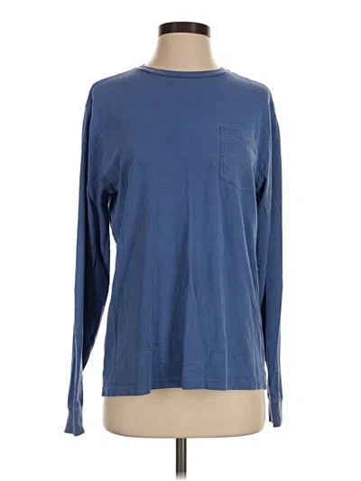 Pre-owned Vineyard Vines Long Sleeve T-shirt In Blue