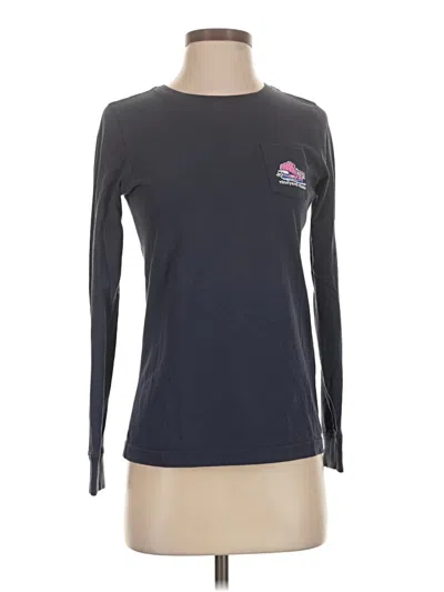 Pre-owned Vineyard Vines Long Sleeve T-shirt In Gray