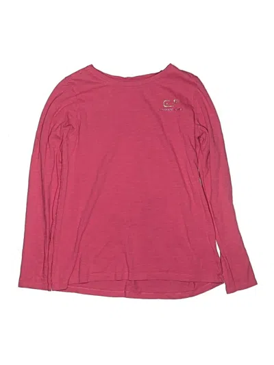 Pre-owned Vineyard Vines Kids' Long Sleeve T-shirt In Pink