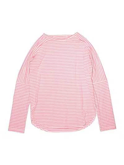 Pre-owned Vineyard Vines Kids' Long Sleeve T-shirt In Pink