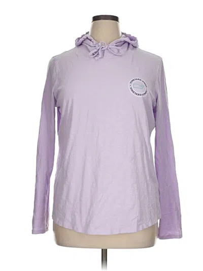 Pre-owned Vineyard Vines Long Sleeve T-shirt In Purple