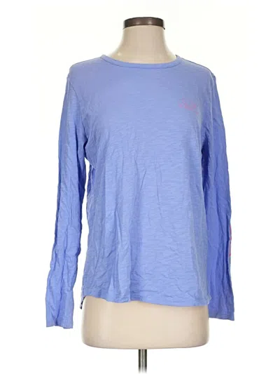 Pre-owned Vineyard Vines Long Sleeve T-shirt In Purple