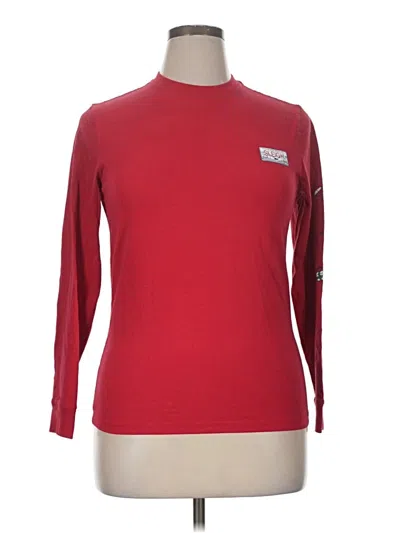 Pre-owned Vineyard Vines Long Sleeve T-shirt In Red