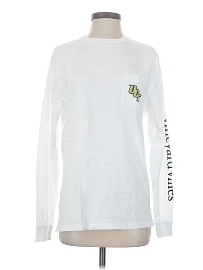 Pre-owned Vineyard Vines Long Sleeve T-shirt In White