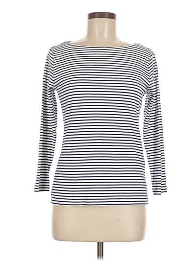 Pre-owned Vineyard Vines Long Sleeve T-shirt In White