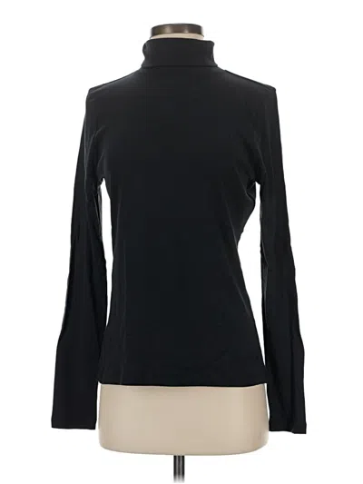 Pre-owned Vineyard Vines Long Sleeve Turtleneck In Black