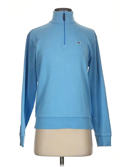 Pre-owned Vineyard Vines Long Sleeve Turtleneck In Blue