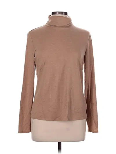 Pre-owned Vineyard Vines Long Sleeve Turtleneck In Brown