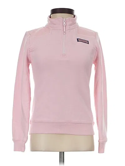 Pre-owned Vineyard Vines Long Sleeve Turtleneck In Pink