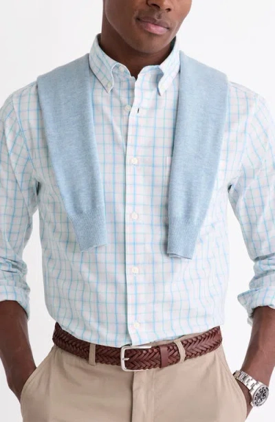 Vineyard Vines Lorelei Plaid Perfect Wash Stretch Cotton Button-down Shirt In Multi